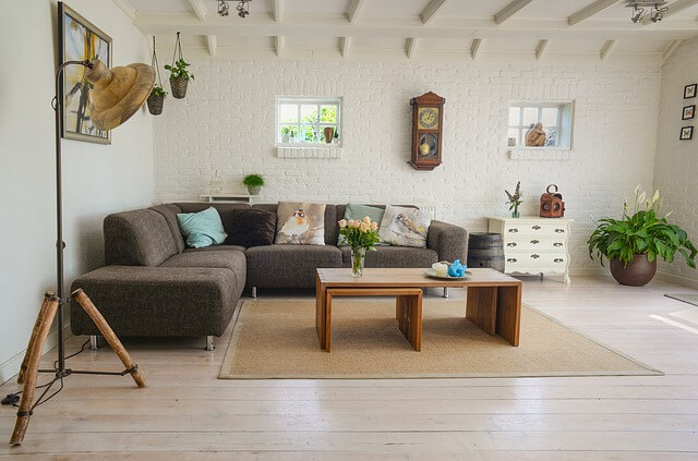 living room interior with natural flooring gloucester